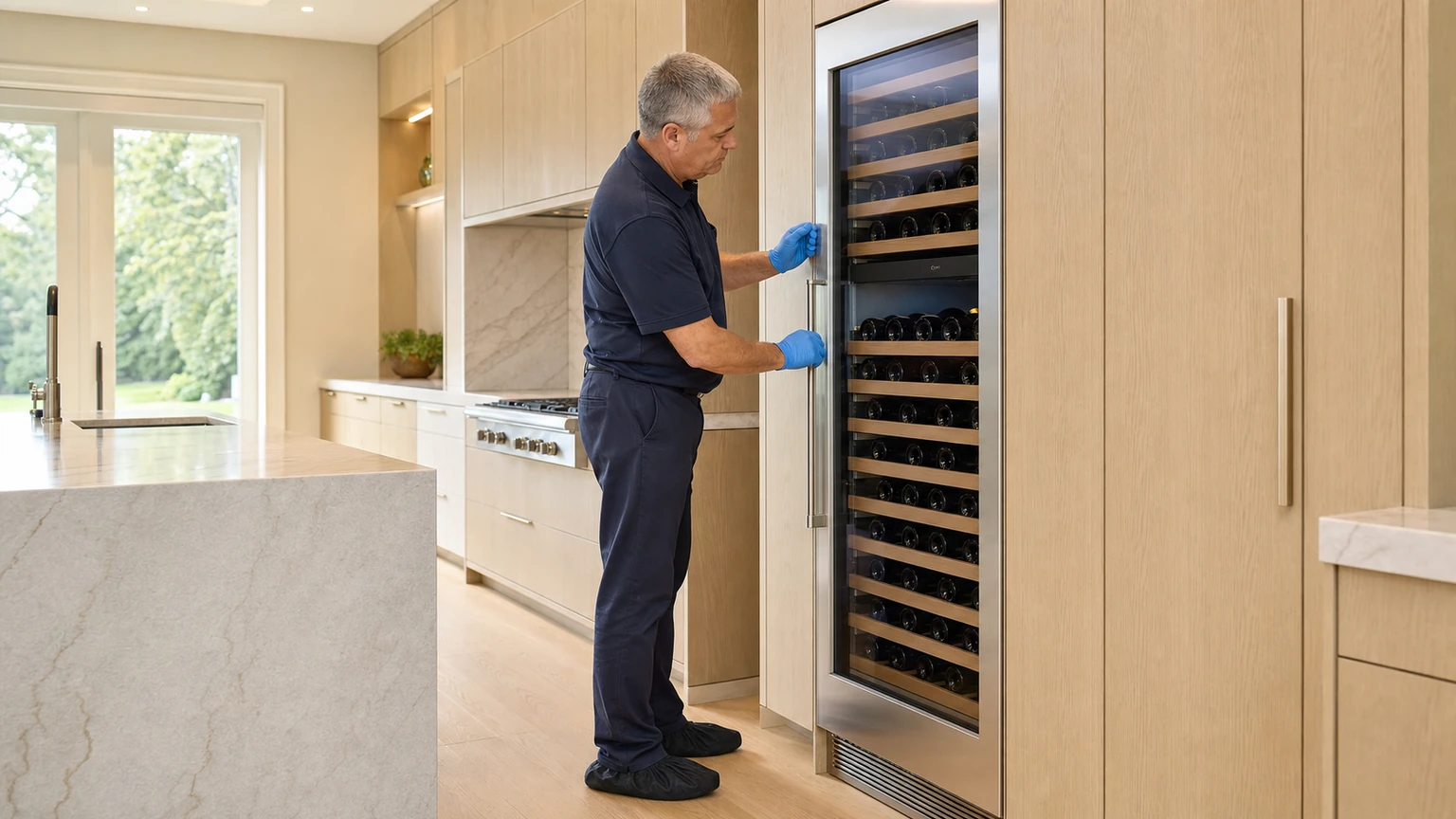 Wine cooler diagnostic visit in Moorestown